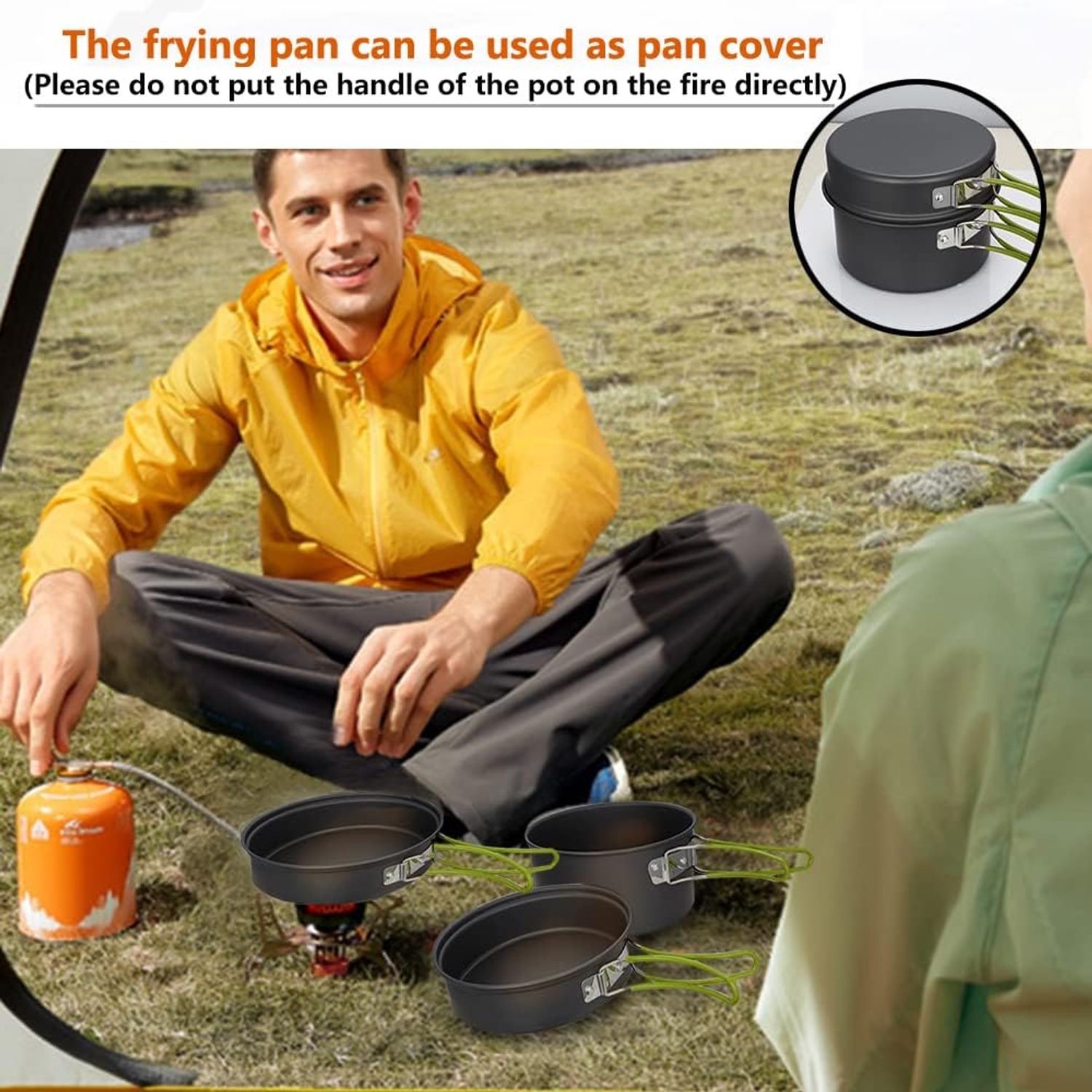 2 Person Camping Cookware Set