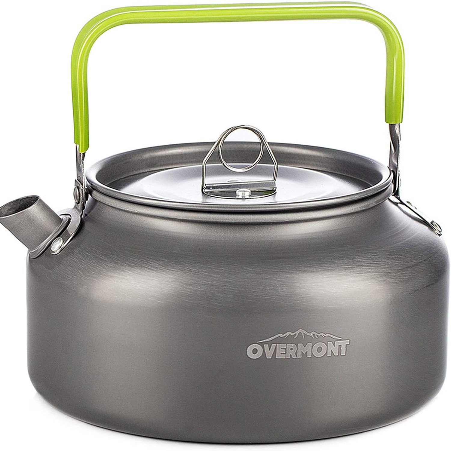 Overmont 1.2L Aluminium Camping Kettle