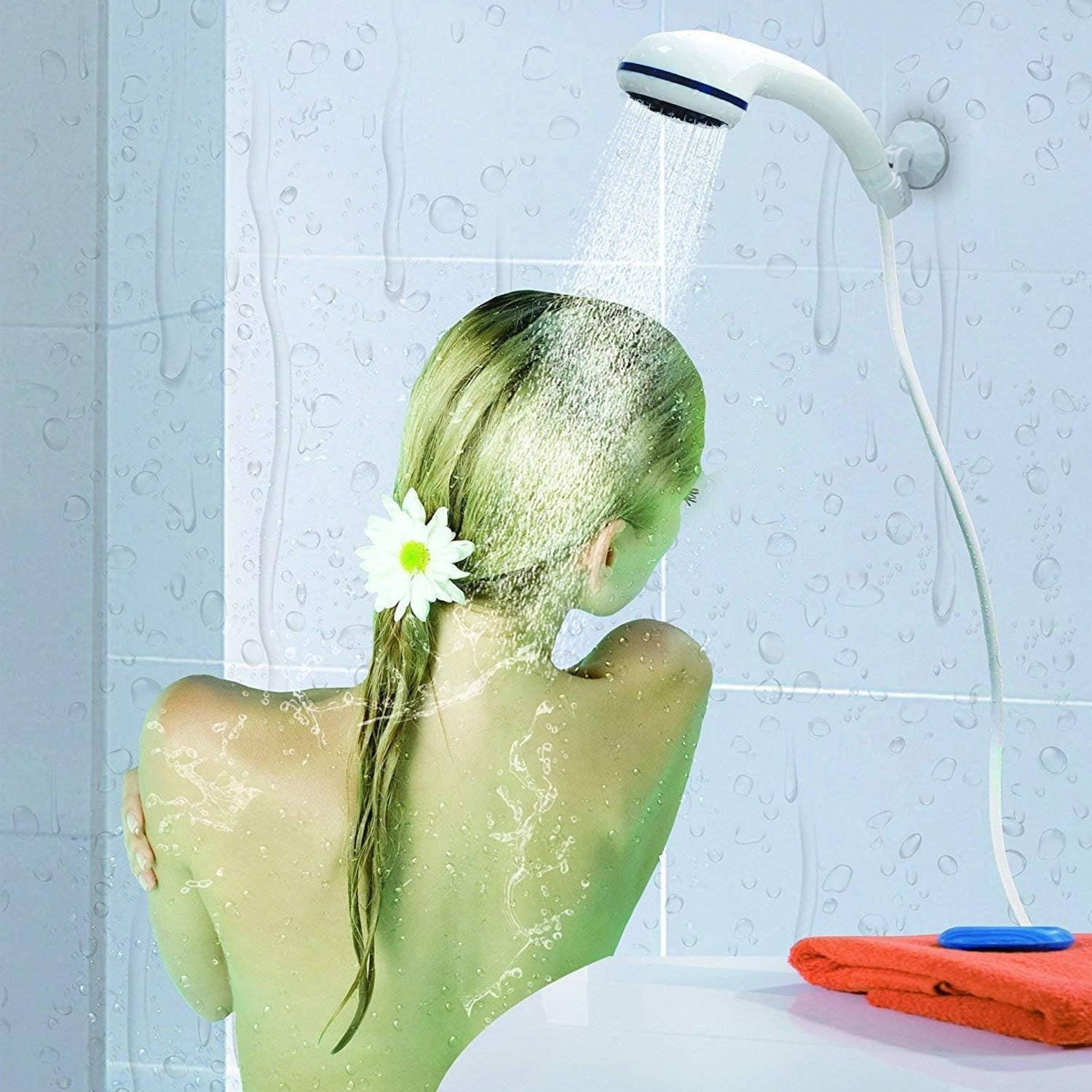 Portable Camping Shower Pump with Rechargeable Battery: image 5