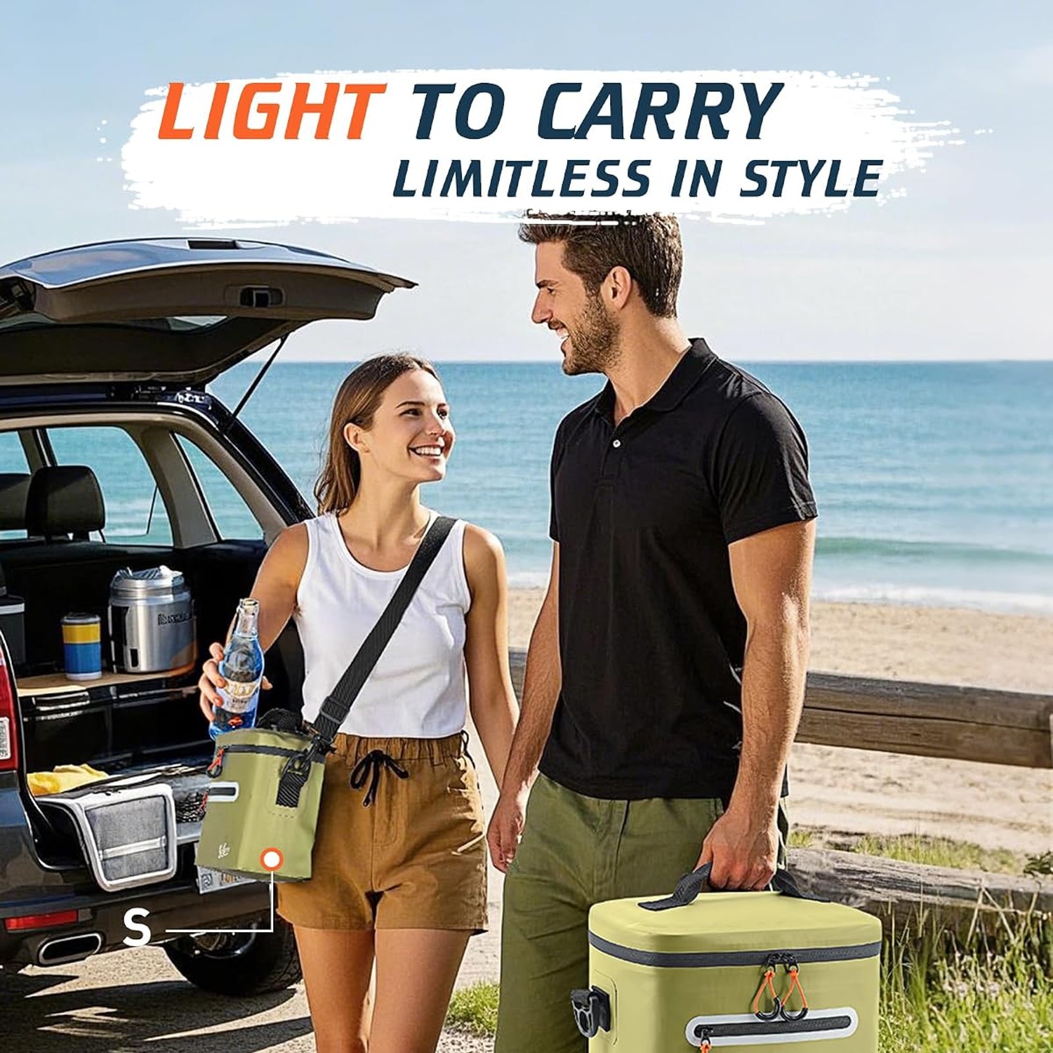 Sydioor Soft Sided Cool Bag 14L Insulated Cooler: image 8