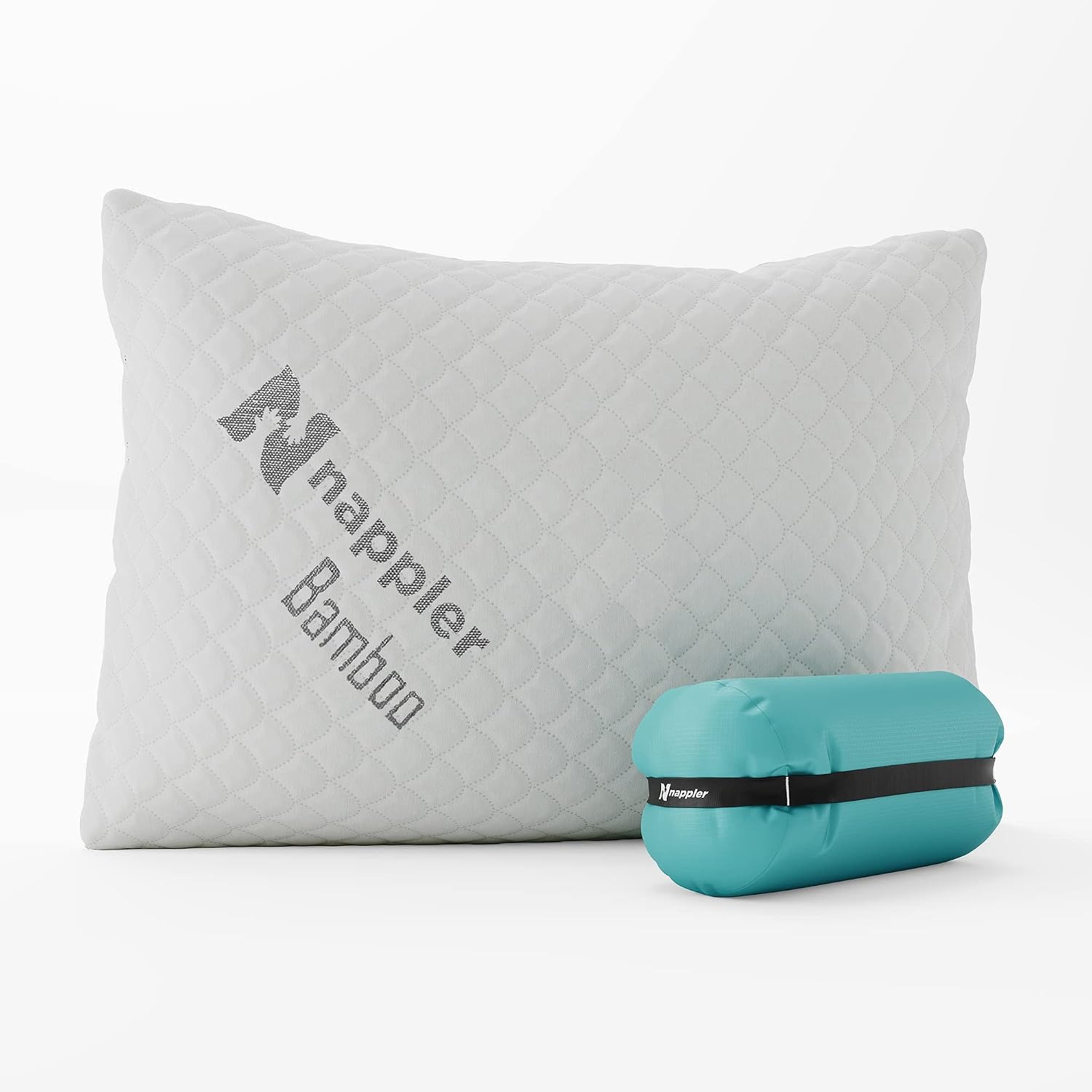 Compressible Shredded Memory Foam Camping Pillow: image 2