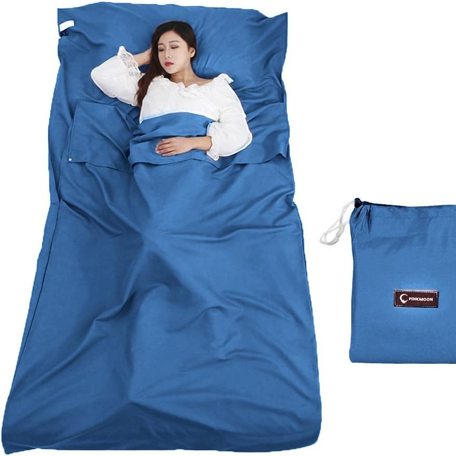 Lightweight Travel Sleeping Bag with Carry Bag