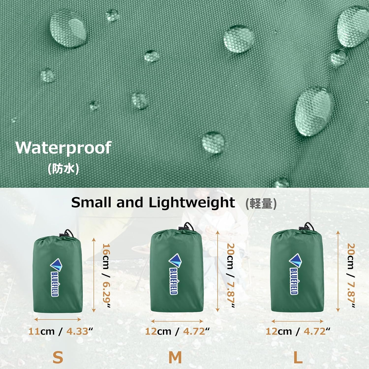 Waterproof Tent Footprint Tarp: image 5