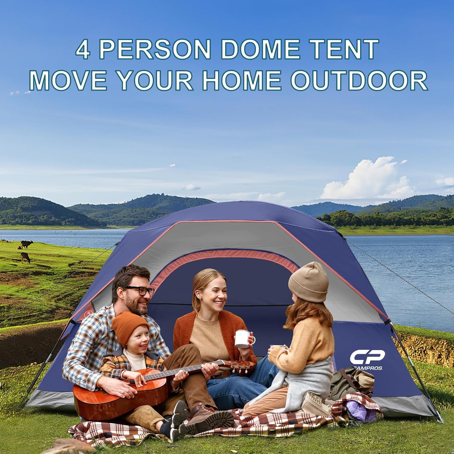 CAMPROS CP Dome Camping Tent: image 5